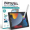PAPERFEEL [2 Stück] Folie für iPad 9./8./7. Generation 2021 2020 2019 Schutzfolie, Matter Displayschutzfolie für iPad 10,2 Zoll zum Schreiben, Zeichnen, Blendschutz, Anti-Fingerabdruck