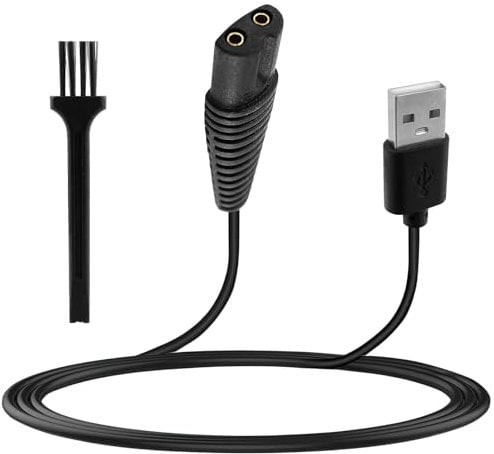 12V for Braun Shaver Charger Cable, Series 1, 3, 5, 7, 9 Beard Trimmer Charger Razor Shaver Charging Cable Replacement Power Lead Epilator Silk-Epil 9,7, 5, 3040s, 3080S,5544,5377,B1200s Razor