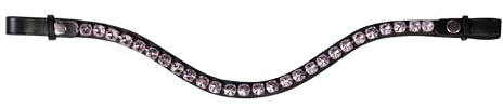 HKM Cherry Browband Antique Pink Pony