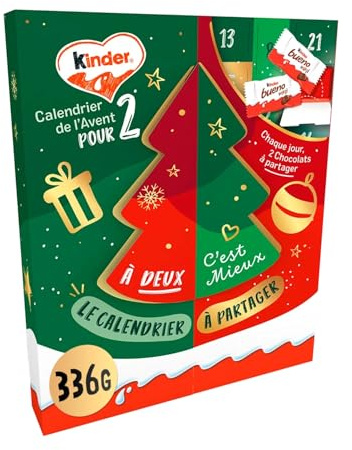 Kinder Calendrier de l'avent pour 2 336g