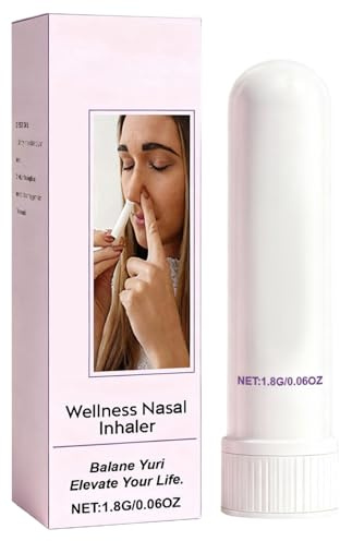 Nasal Stick -12g Inhalierstift Für Nase | Schnelle Hilfe Von Einer Verstopften Nase - Erfrischender Energie-Inhalator Kompakt Für Reisen, Zuhause Oder Outdoor-Anwendungen