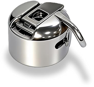 CB Universal Spulenkapsel Nähmaschine Spulen Case Kompatibel mit S1nger, Br0ther, AldI, AEG, Privi1eg, Necch1, Babyl0ck, Einsetzbare Spulenkapsel für Frontlademodelle, Nähzubehör für Haus und Hobby