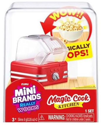 Zuru Spielzeug Popcornmaschine Mini Brands Cook Kitchen Spielset