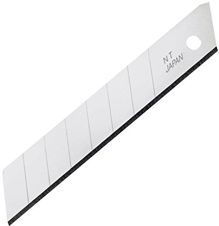 NT Cutter 18 mm robuste Lames à lame rétractable, Lot de 1 Pack de 50