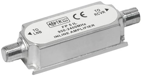 Transmedia FP5iL Antennenverstärker (Inline 15±3V, 950-2400MHz, Verstärkung 20dB)