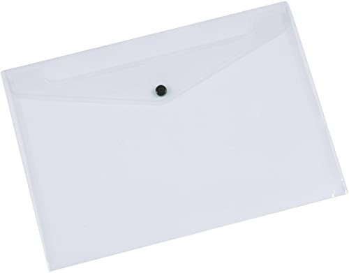 Q Connect Dokumentenmappe A5 Plastik durchsichtig