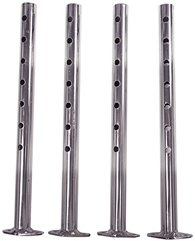 aidapt Straight Floor Fixing Kit - Pack of 4 (Eligible for VAT relief in the UK)