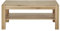 Möbeldesign Team 2000 Couchtisch Simone 105x65 wildeiche massiv, geölt 1202-10
