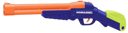 BuzzBee Air Warriors Double Shot - Schrotflinten Blaster - inkl. 4 Darts & 4 Hülsen