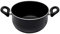 Ballarini Firenze Casseruola 2 Manici, Alluminio, Nero, 30 cm