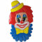 PARTY DISCOUNT Wand-Deko Clown mit roten Haaren 100x55cm