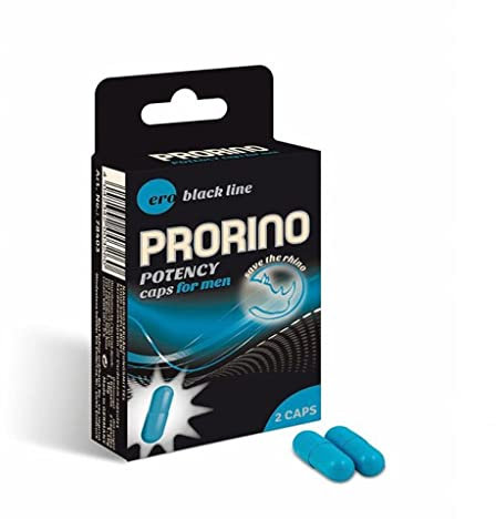 PRORINO Premium Caps for Man 2 Kapseln I Pflanzliches Nahrungsergänzungsmittel mit Red Ginseng, Maca & L-Arginin I Unterstützt Energie, Ausdauer & Vitalität I Für mehr Kraft & Leistungsfähigkeit
