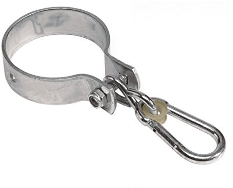 Gartenwelt Riegelsberger Schaukelhaken mit Karabiner für Rundbalken Ø 10 cm 1 Stück