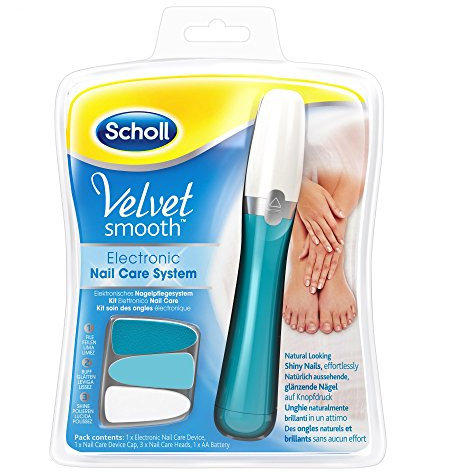 Scholl Velvet Nail Care Kit électronique pour pédicure