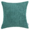 CaliTime Kissenbezüge Kissenhülle Kissenbezug Komfortabler Supersoft Cord Mais Gestreift Beidseitig Dekokissenbezug 50cm x 50cm Türkis