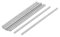 sourcing map 10 Stück Gewindestangen M4x110mm Edelstahl 304 Gewindestift Metrischem Vollgewinde Bar Gewindestäbe für Befestigung CNC-Werkzeugmaschinen 3D-Drucker Industrie Geräte