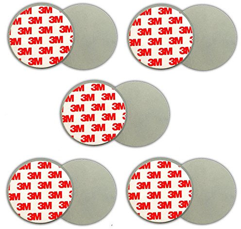 5X Magnethalter Rauchmelder | Magnethalterung Magnetbefestigung Magnet Halterung