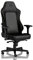 noblechairs HERO Gaming Stuhl - Bürostuhl - Schreibtischstuhl - PU-Kunstleder - Schwarz/Gold
