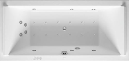 Duravit Whirlwanne Starck 190x90cm, Combi P, EB-Version, 2 RS, we.
