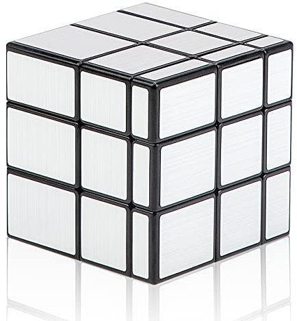 Cooja Mirror Cube Miroir Cube Puzzle, Super Cube Speedcubing Magique Lisse Puzzle 3D Magique Cube Professionnel