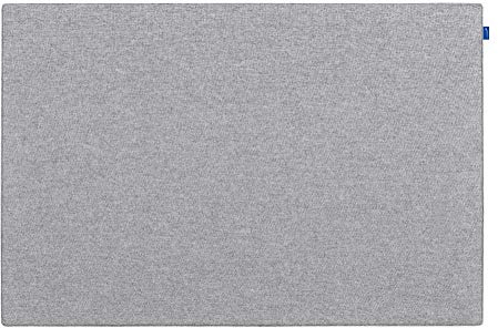 Legamaster Board-UP Akustik-Pinboard 75x100cm Quiet Grey | Filz, BxH 1000 x 750 mm, grau