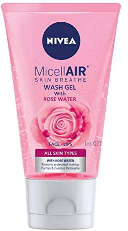 Nivea MicellAIR Waschgel mit Rosenwasser, 150 ml
