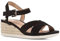 Geox D Ischia Corda, Sandali Donna, Nero, 39 EU