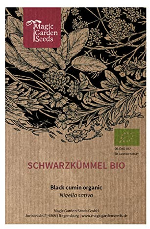 Schwarzkümmel (Nigella sativa) Bio - ca. 175 Samen