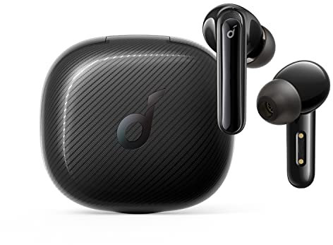 soundcore Life Note 3 Noise Cancelling In Ear Earbuds, Patented Hybrid Multi-Mode Anc, Tws With 35H Playtime, 6 Mics For Clear Calls, Low Latency, Ipx5 Waterproof, 22 Preset Eqs Via App, (Black)