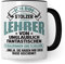 Lehrer Tasse mit Spruch Geschenkidee für Lehrer Abschied Lehramt Schule Abschiedsgeschenk Kaffee-Becher