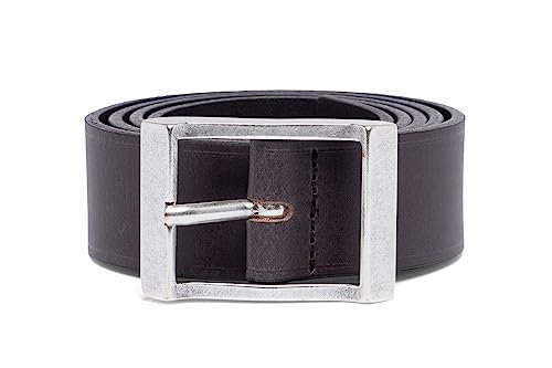 Replay Herren Gürtel aus Leder, Black Brown 128 (Braun), 85