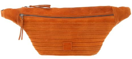FREDsBRUDER Leder Gürteltasche Umhängetasche Hoza Beltbag Melon orange