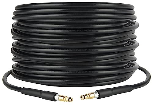 Pressure Washer Hose, 10m/32.8ft Power Washer Hose Replacement for Karcher K2 K3 K4 K5 K6 K7 Garden Extension Hose Spare Parts Accessories