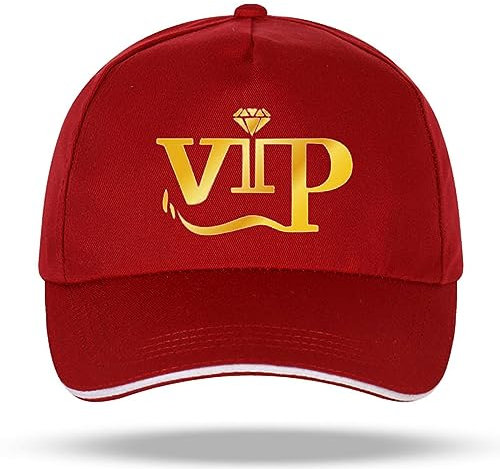 Baseballkappe Hiphop Sonnenhut Sommer VIP Print Baseball Cap Männer Frauen Casual Baumwolle Hip Hop Hut Snapback Geburtstag Geschenke