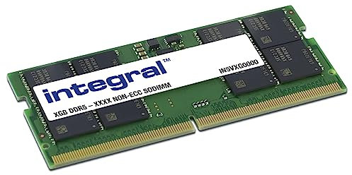 Integral 16GB DDR5 RAM 5600MHz SODIMM Módulo de memoria para laptop, notebook, MacBook