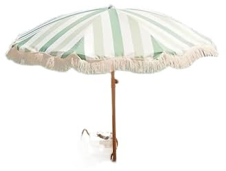 Sombrilla De Playa Grande Antiviento,Sombrillas Terraza Parasol De Jardín Anti UV Parasol Terraza Sombrilla Exterior Con Borlas,Con Borlas Hawaii Sombrilla De Playa Portátil ( Color : C , Size : 200*2