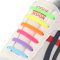 CCSOFTIME Gummi Schnürsenkel Ohne Binden für Kinder Erwachsene,Elastische Silikon Schuhbänder für Sneaker,Sportschuhe,Laufschuhe und Freizeitschuhe,Regenbogen
