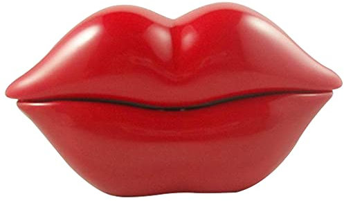 LEJIAJU Lips Telefono Novità Rosa Rosso Bocca Labbro A Forma di Telefono Art Decor Reale Funzionante Cartoon Telefono