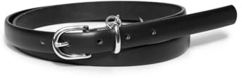 STREET ONE Damen A580763 Schmaler Gürtel, Black, 95