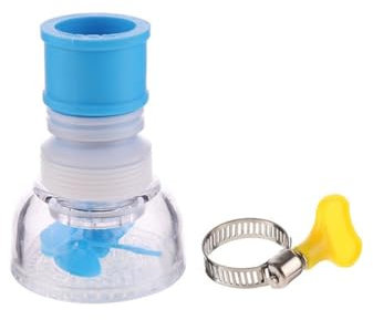 Küchenarmatur, Luftsprudler, Duschkopf, 3 Modi, biegbar, 360 Grad drehbar, Wasserhahn, Diffusordüse, Haushalt, normaler Typ, Blau