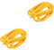 Happyyami 2St Tauziehen Seil spaß sportspiele Sport Spiele nodejs bodentrampolin Outdoor Trizeps Ratsche Seildekoration im Freien dekoratives Baumwollseil Party-Schleppseil Baumwolle Yellow