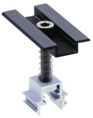 EKV Avanti MKL-Klick 0% MwSt §12 III UstG schwarz ALU, 30-40mm für gerahmte Module