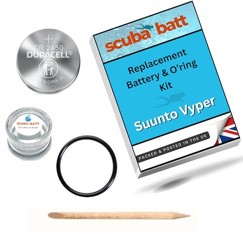 Battery & O ring Replacement Kit For Suunto Vyper Dive Computer