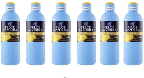 Felce Azzurra Bagnodoccia Ebano e Vaniglia - 650 ml + italy shop keyring