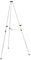 Nobo Telescopic Display Flipchart Easel with adjustable Tripod Stand, 12 kg Capacity, 105 x 78 x 945 mm, Grey