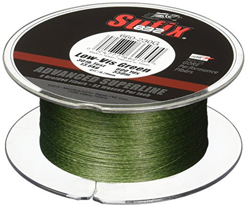 Sufix 832 geflochtene Schnur - 500 Yards (grün, 36,3 kg)