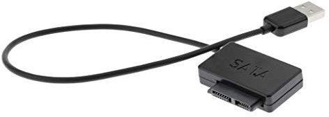 Sconosciuto USB 2,0 A 7 + 6 13pin Portatile Slimline Cavo SATA Laptop CD/DVD Rom Adattatore Ottico