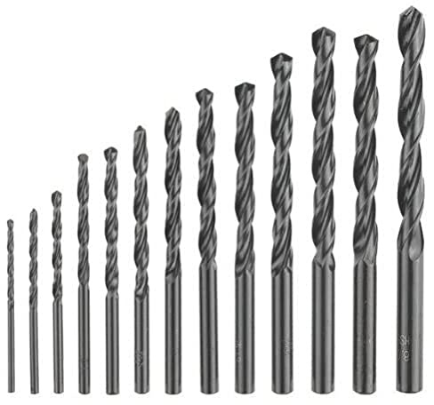 Connex COX972228 HSS-Bohrersatz, 2-8 mm rollgewalzt, 13-teilig