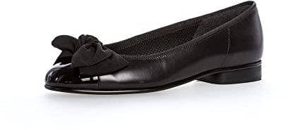Gabor Shoes Damen Gabor Basic Geschlossene Ballerinas, Schwarz (Black 37), 37.5 EU (4.5 UK)