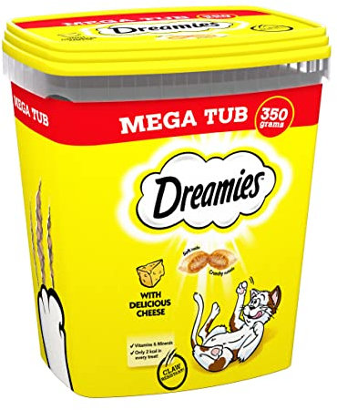 DREAMIES Katzenkuchen mit Käse MegaTub 350g(2er Pack)